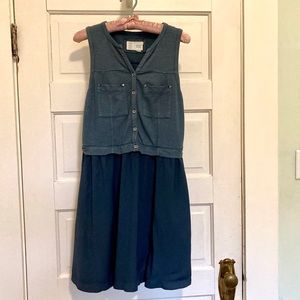 Anthropologie Sleeveless Jersey Dress